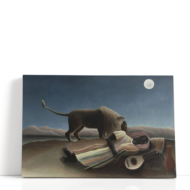 The Sleeping Gypsy, 1897 - Canvas Print Wall Art