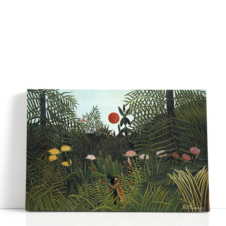 Virgin Forest With Sunset, 1910 - Canvas Print Wall Art