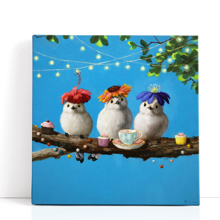 Garden Party - Canvas Print Wall Art