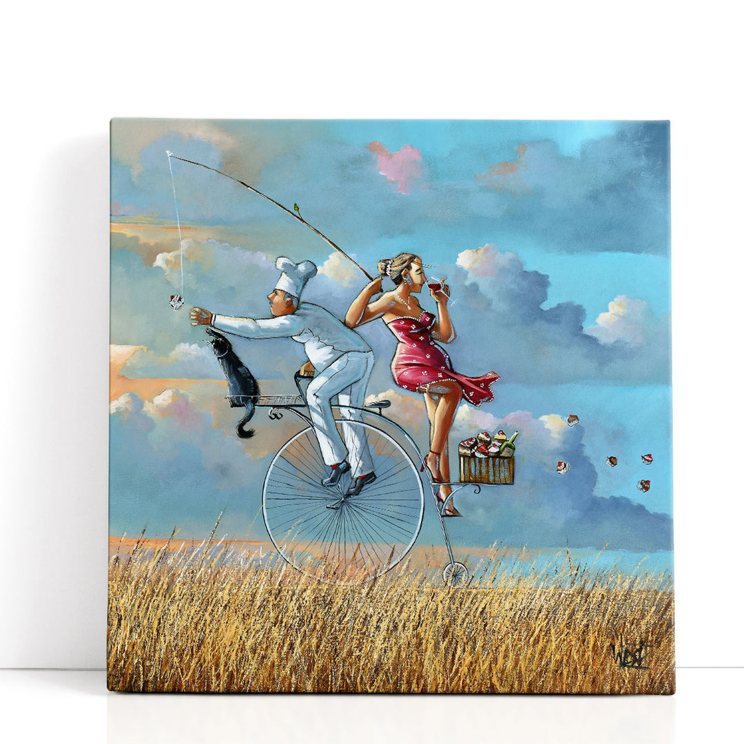 Hope On A Rope - Canvas Print Wall Art