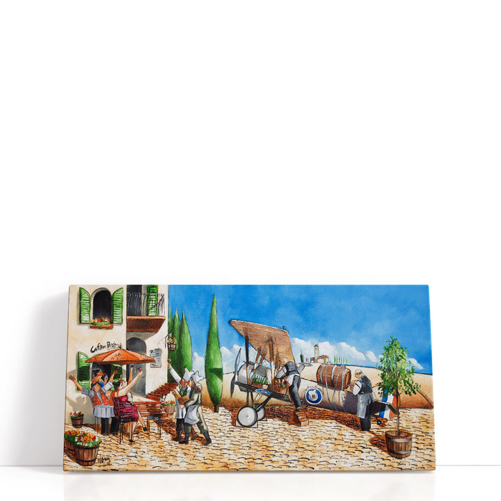 Aviation Chef - Canvas Print Wall Art