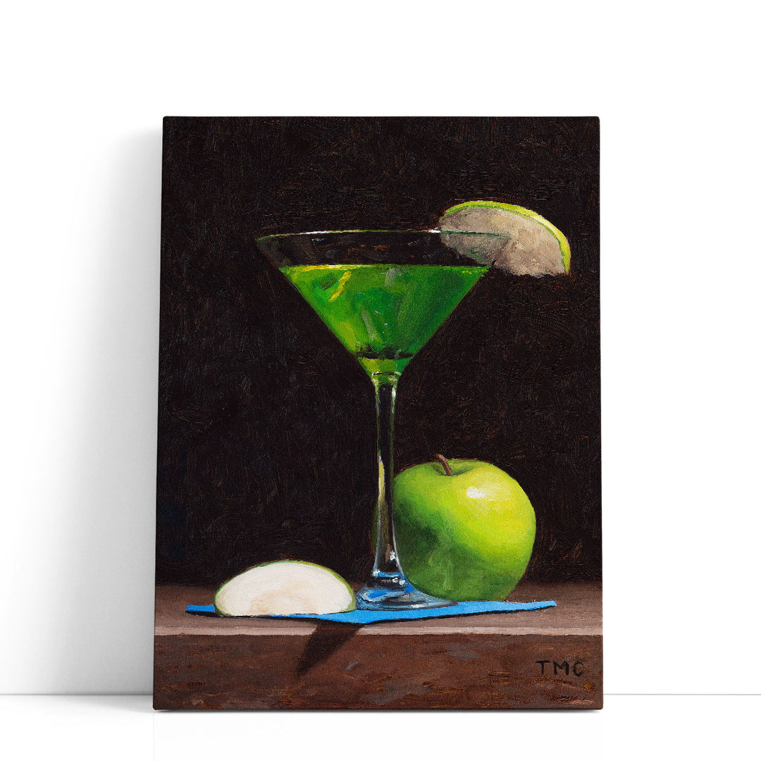Green Fruit Wall Art – green apple