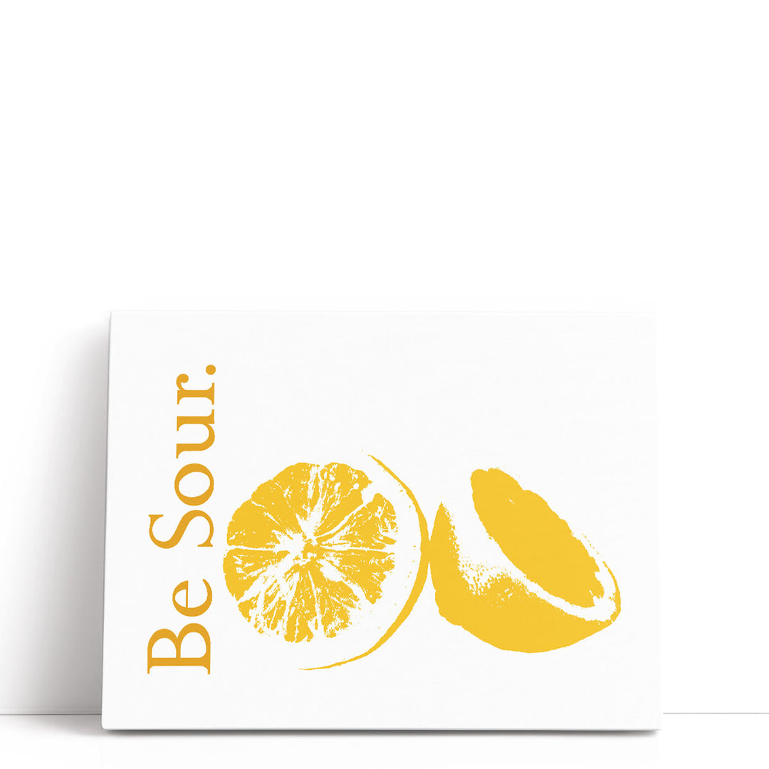 Yellow Lemon Art Print vibrant citrus composition