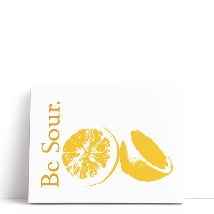 Yellow Lemon Art Print vibrant citrus composition