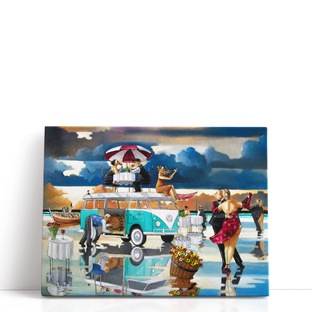 Cafe Helia - Canvas Print Wall Art