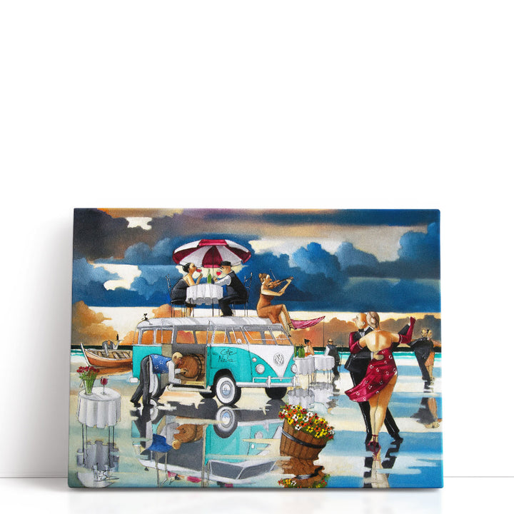 Cafe Helia - Canvas Print Wall Art