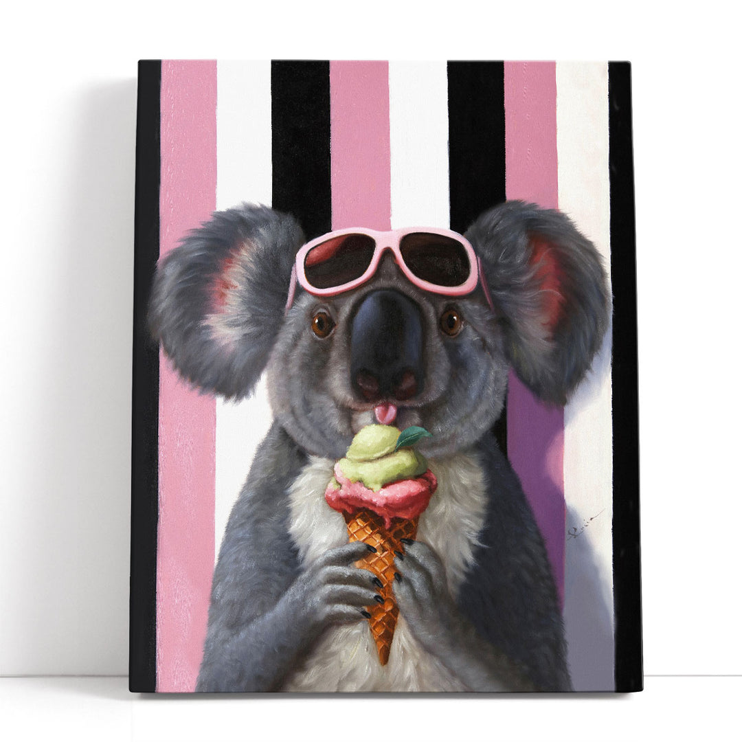 Icy Treat - Canvas Print Wall Art
