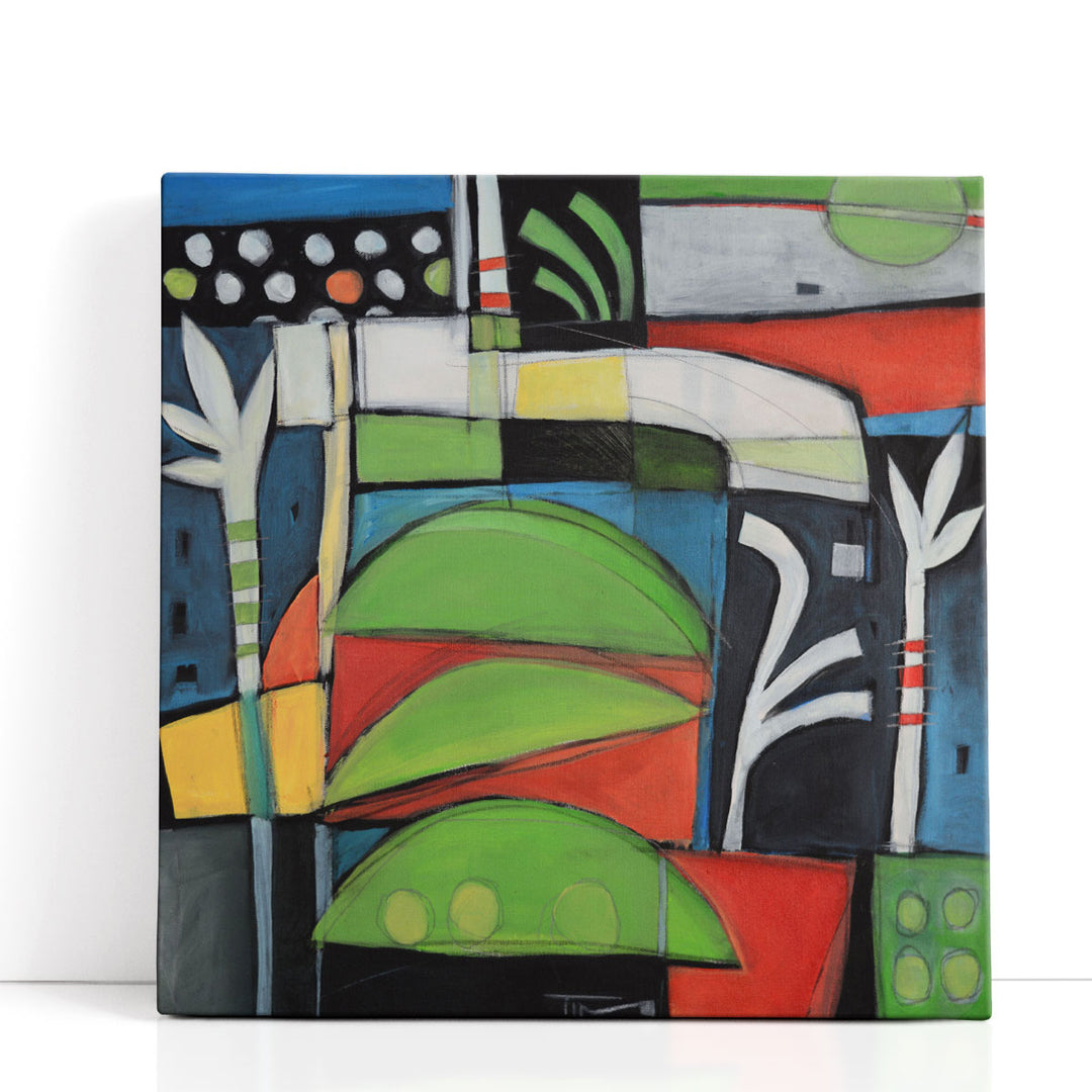 Still Life With Lime Wedges - Canvas Print Wall Art