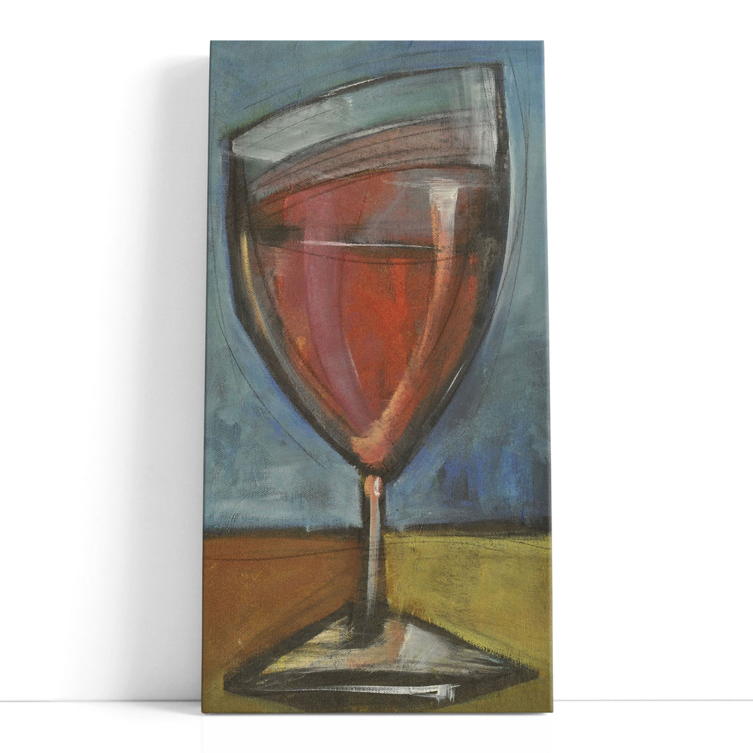 Red wine splatter abstract art