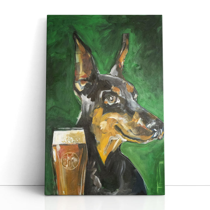 Black Dog Wall Decor – playful kitchen silhouette