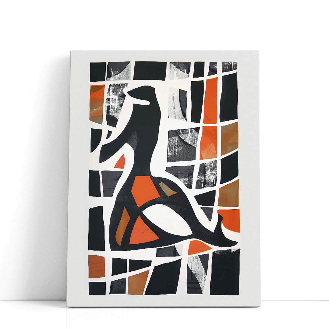 Geometric Aviary - Canvas Print Wall Art