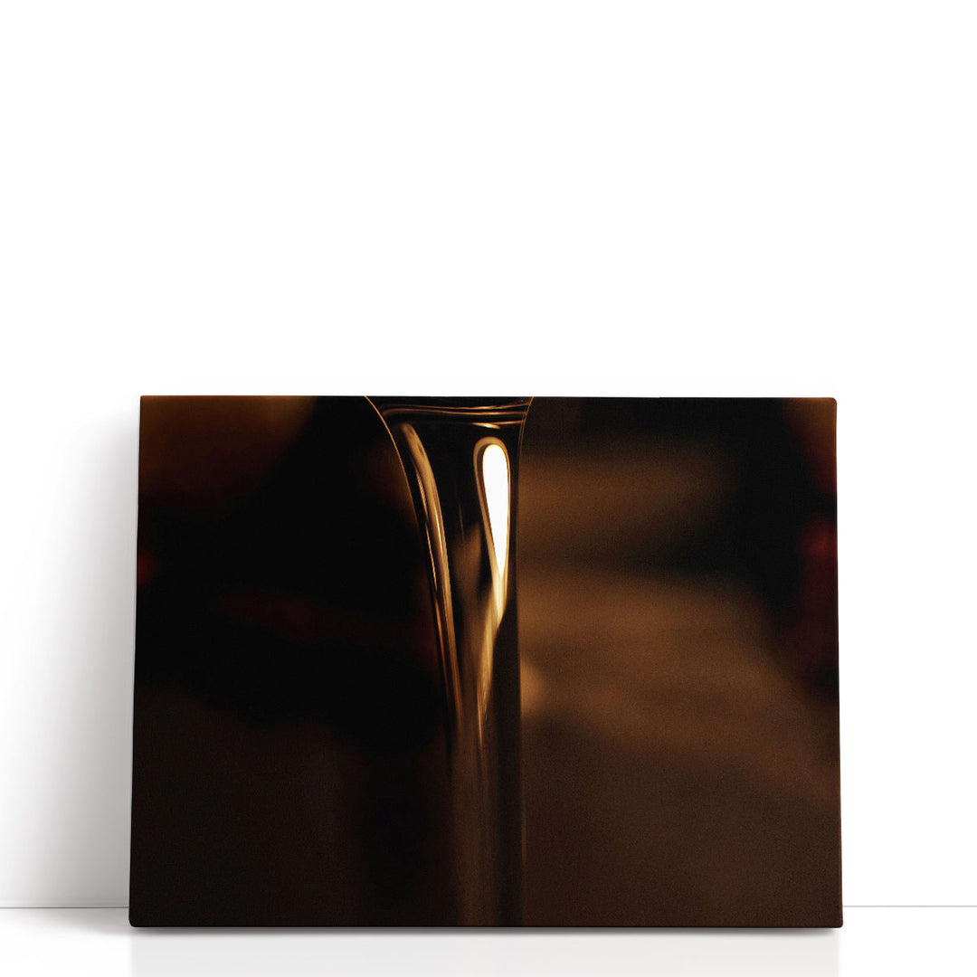 Brown Coffee Canvas Art roasted coffee close-up