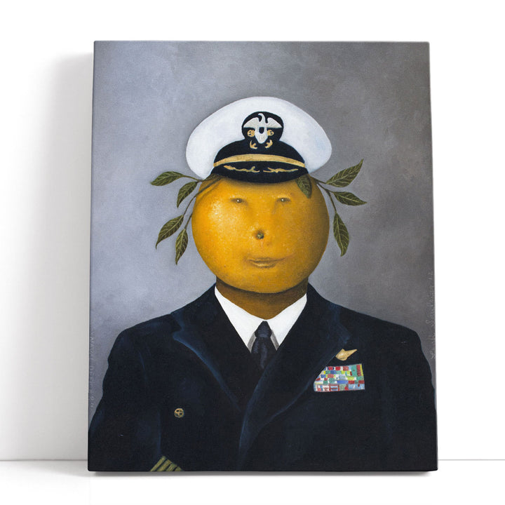 Naval Officer - Canvas Print Wall Art