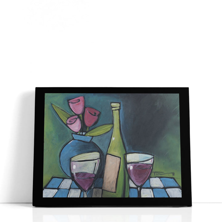 Impressionist Wine Prints – soft wine bottle brushstrokes