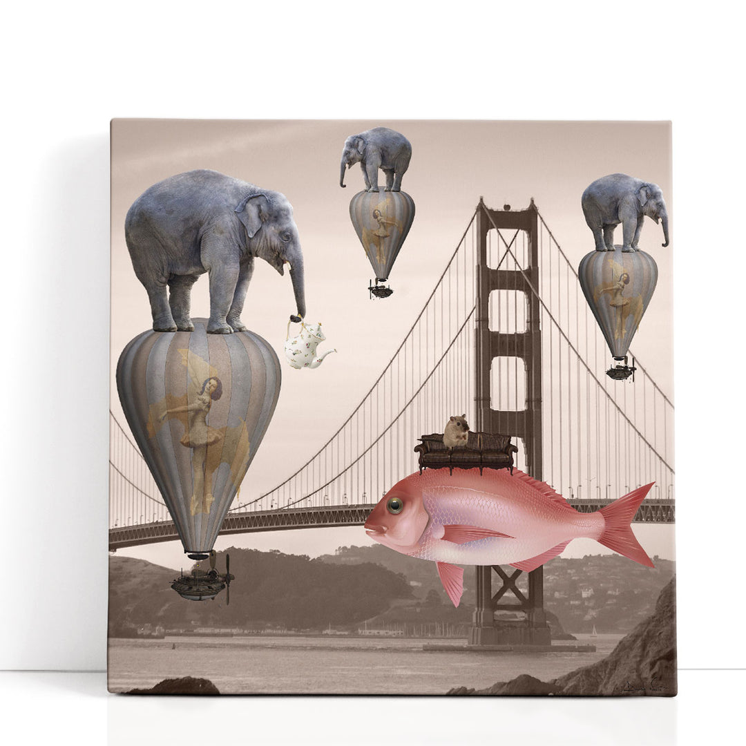 Tea Time - Canvas Print Wall Art