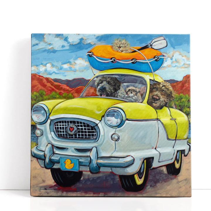 Cats Away - Canvas Print Wall Art