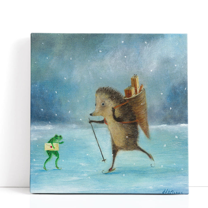 Julemanden - Canvas Print Wall Art