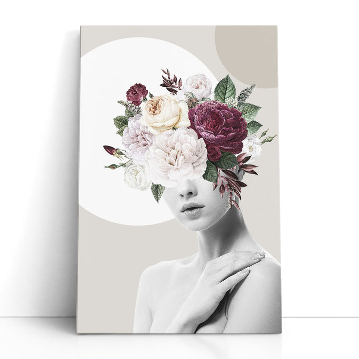 Flower Hat II - Canvas Print Wall Art