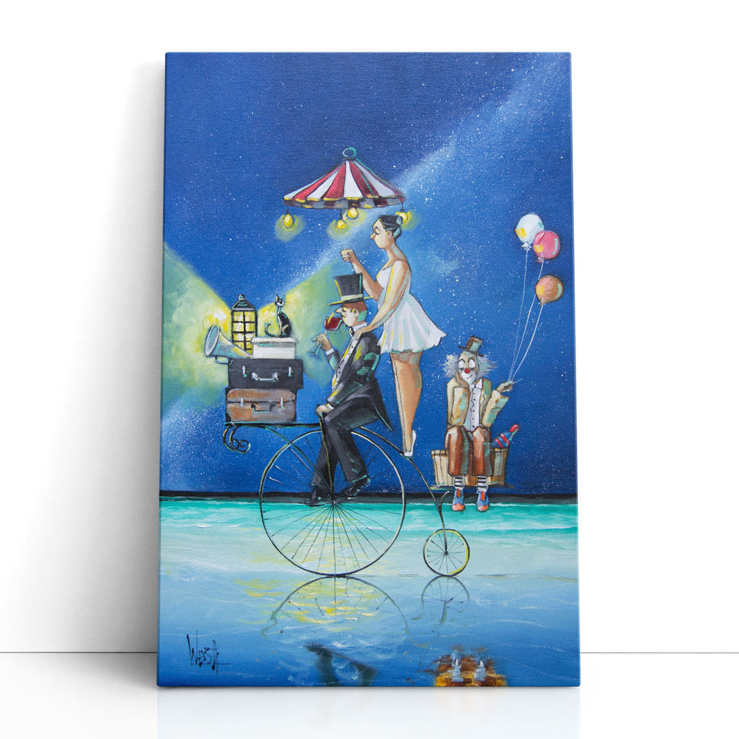 The Circus Is Coming to Town - Canvas Print Wall Art