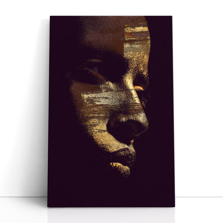 Gold Vision - Canvas Print Wall Art