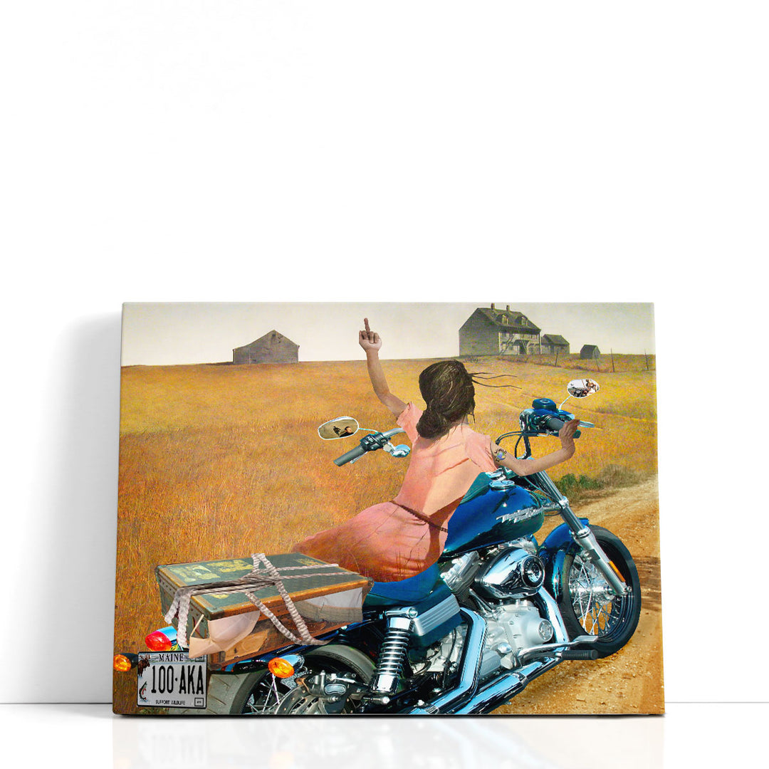 Leaving - Canvas Print Wall Art
