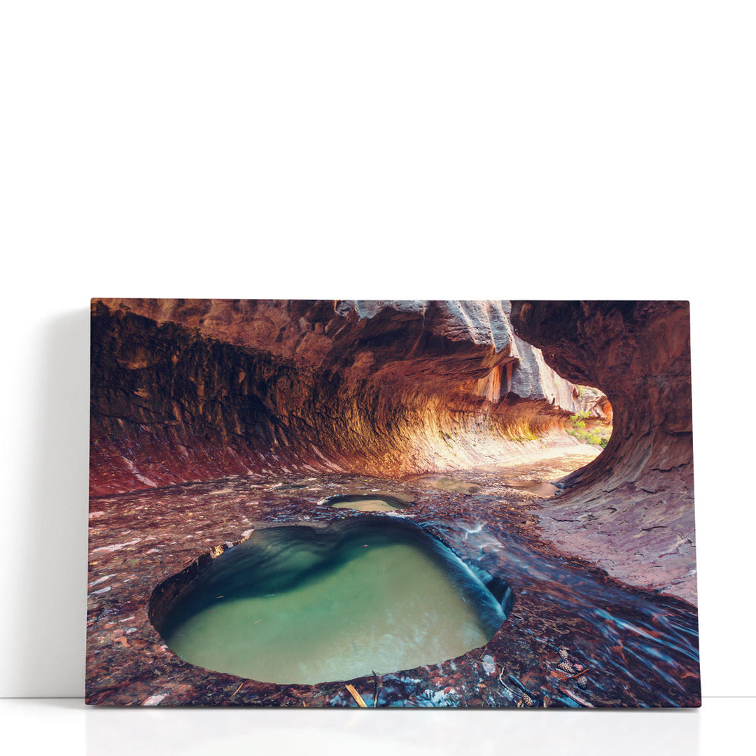 Narrows in Zion National Park, Utah - Canvas Print Wall Art
