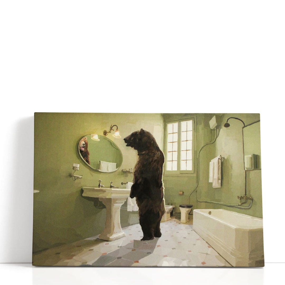 The Houseguest - Canvas Print Wall Art
