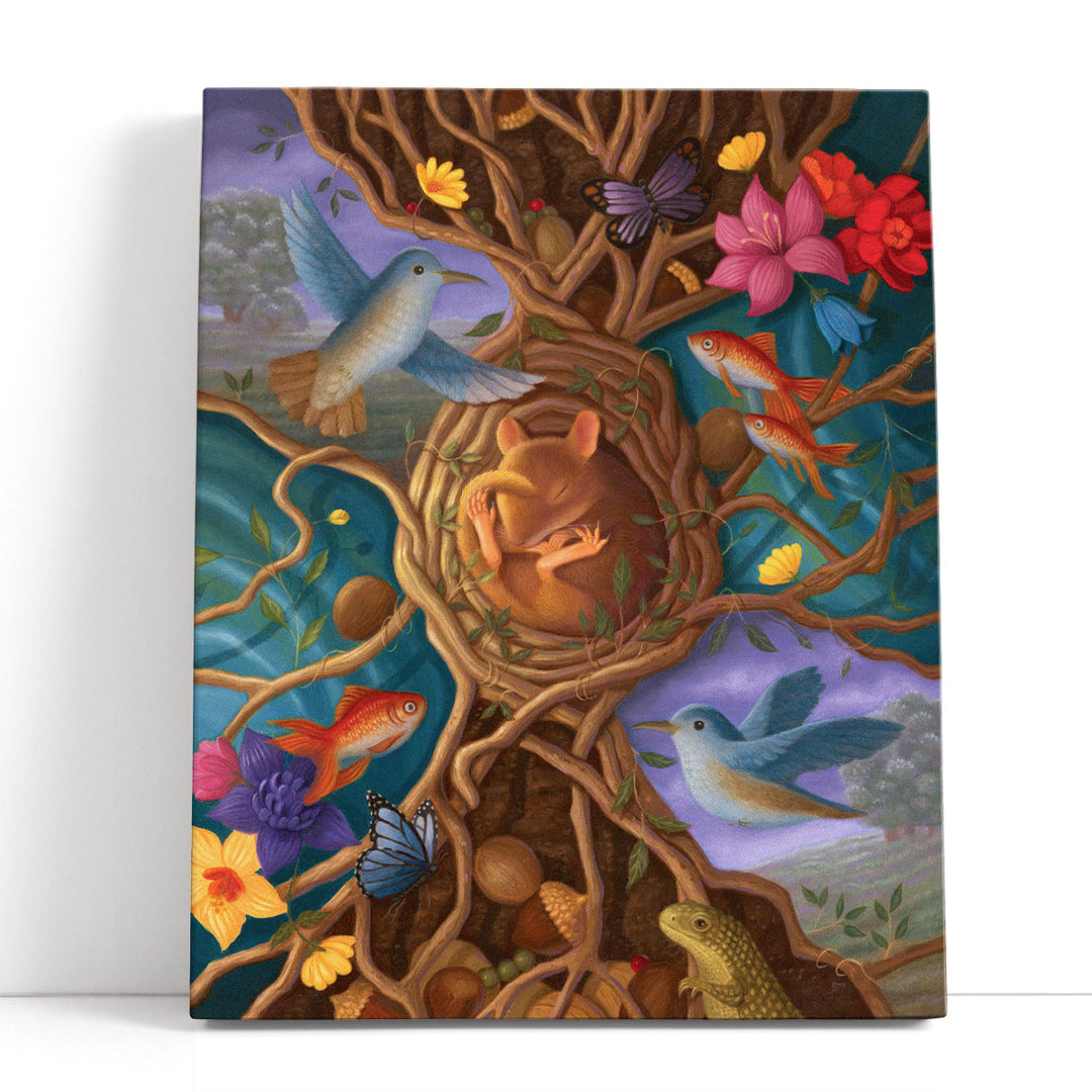 Blissful Solitude - Canvas Print Wall Art