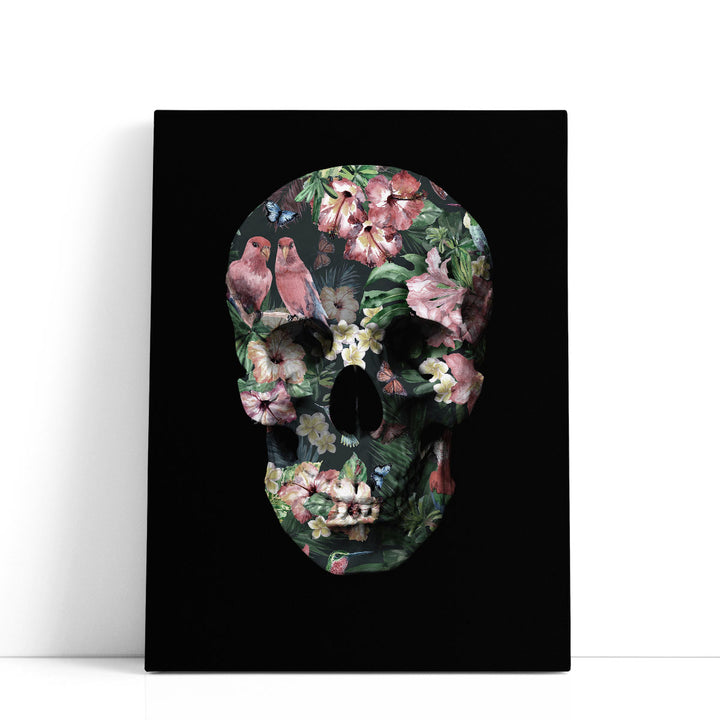 Tropic Skull - Canvas Print Wall Art