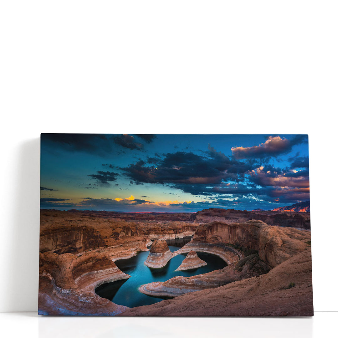 Modern Mountain Wall Art rugged brown peaks