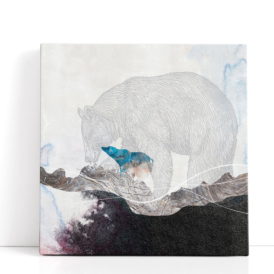 Bear 2 - Canvas Print Wall Art