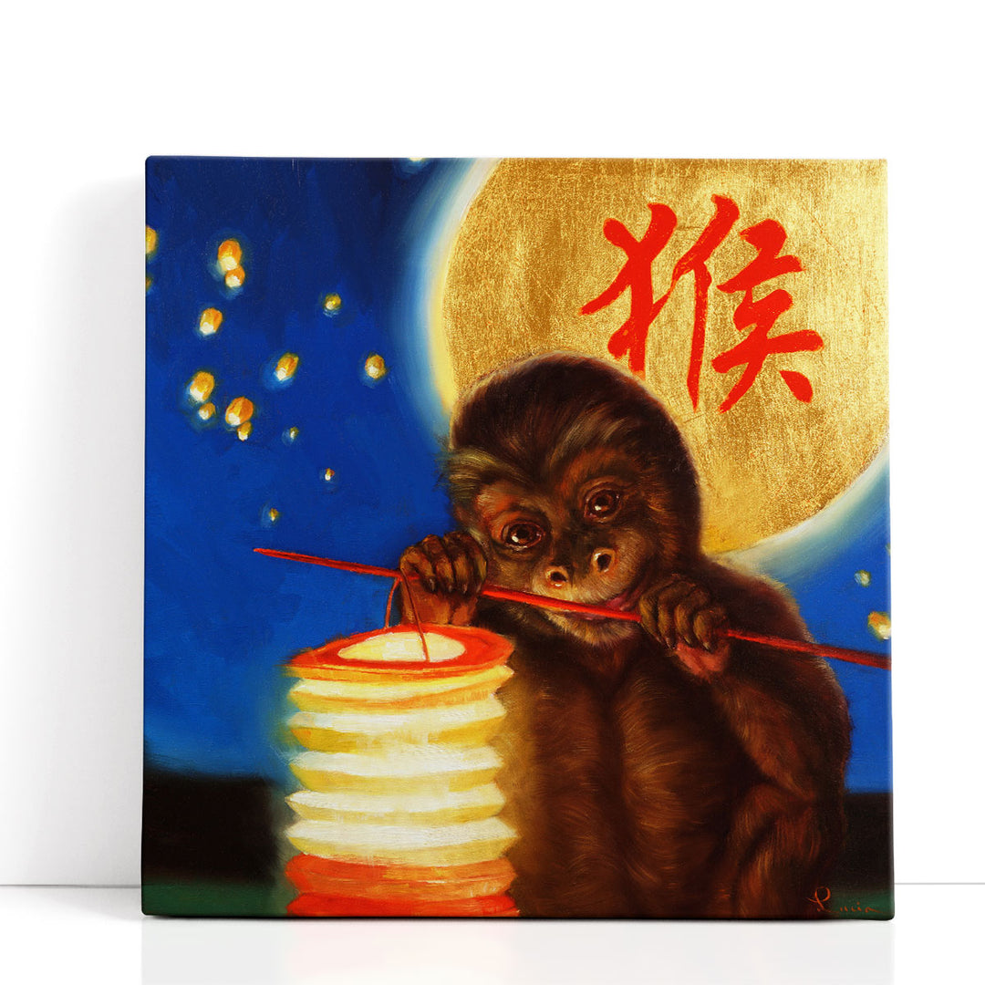 Monkeyshine - Canvas Print Wall Art