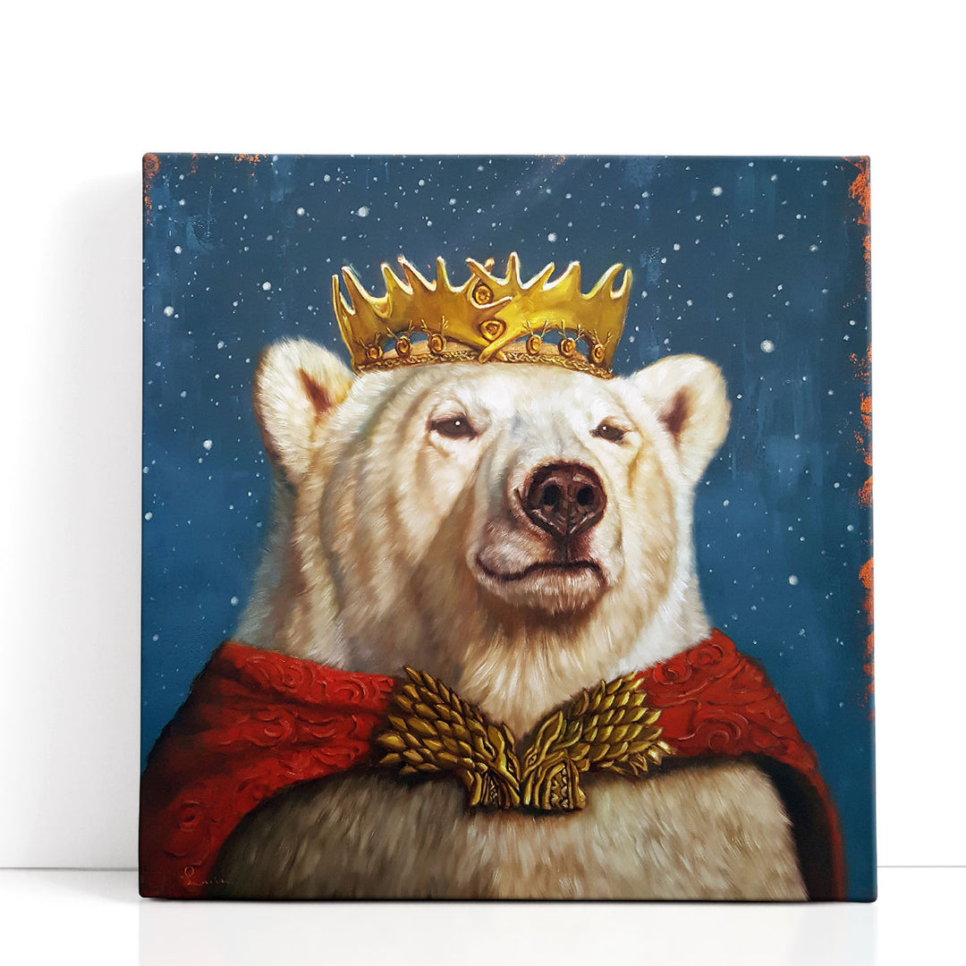 Snow King - Canvas Print Wall Art