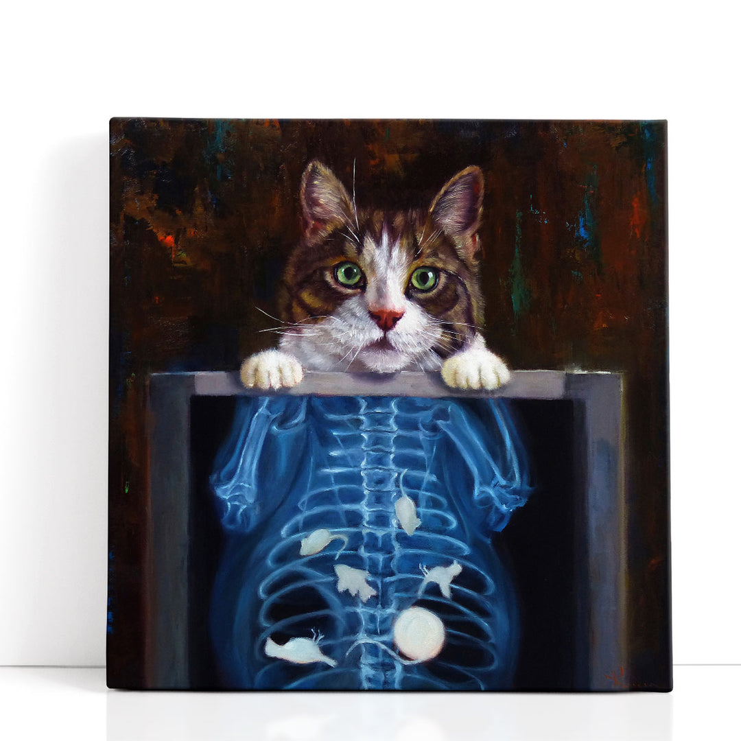 Cat Scan - Canvas Print Wall Art