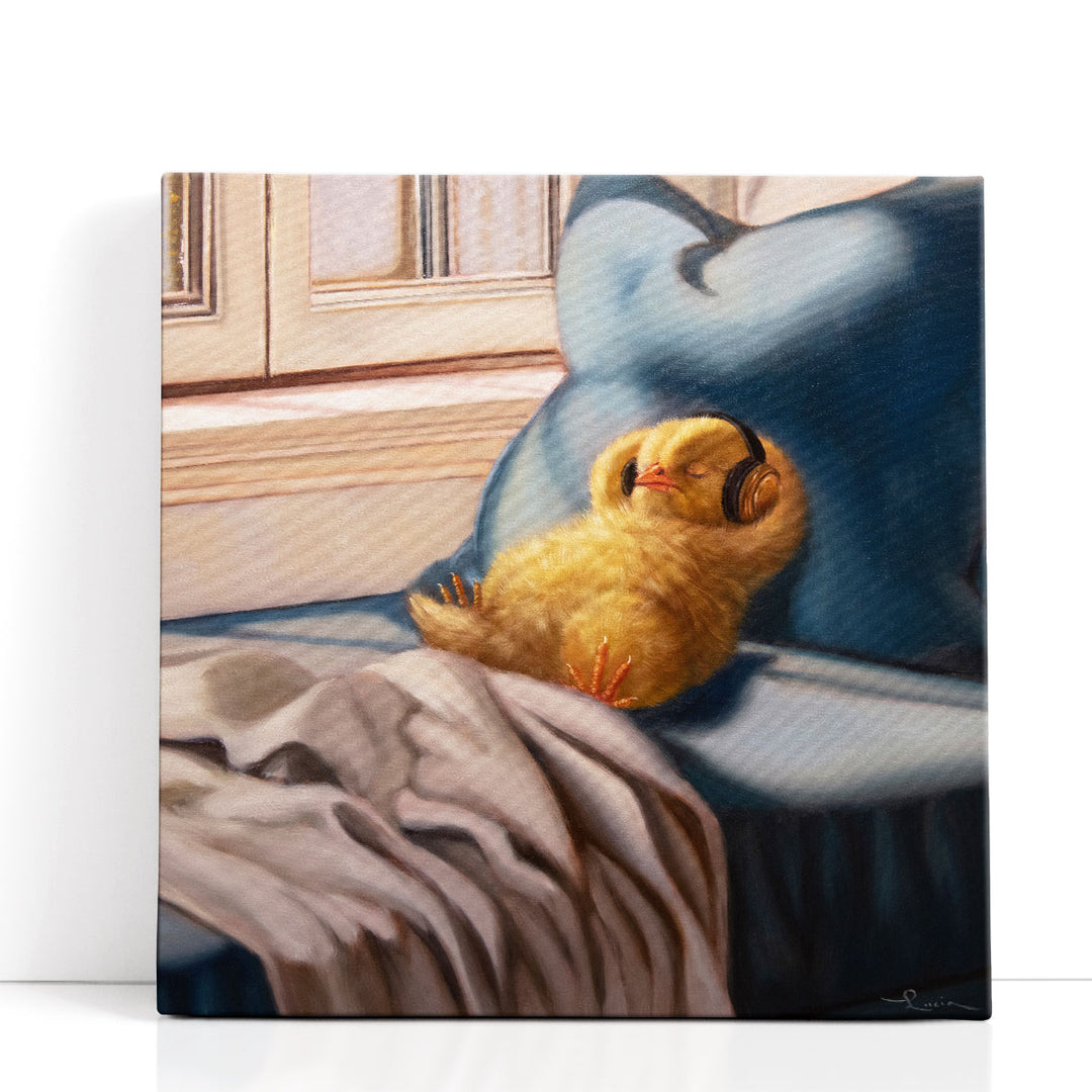 Cozy Beats - Canvas Print Wall Art