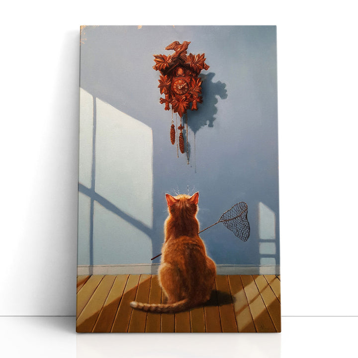 A Timely Lunch - Canvas Print Wall Art