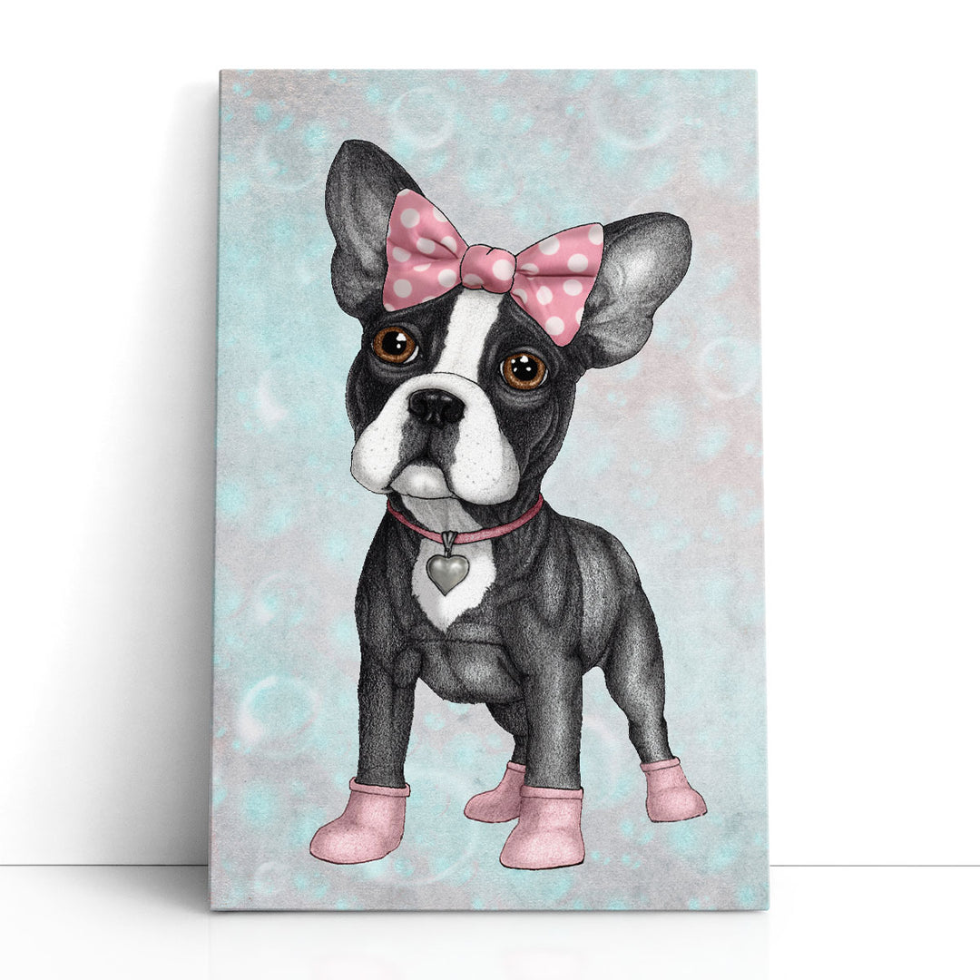 Sweet Frenchie - Canvas Print Wall Art