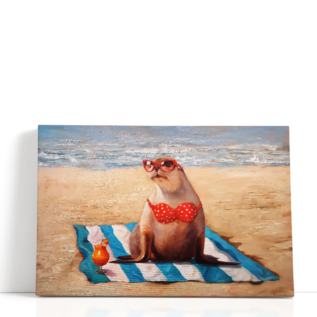 Beached - Canvas Print Wall Art