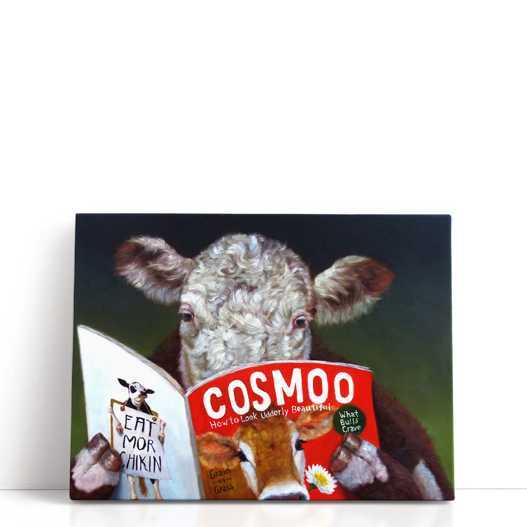 Cow Tips - Canvas Print Wall Art