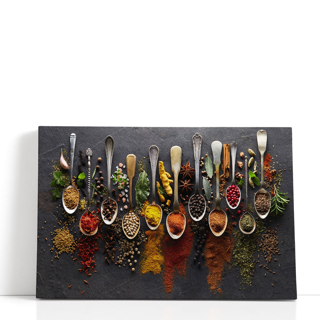 Culinary kitchen wall art decor fresh herb photography