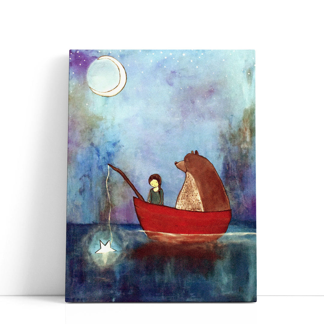 A Summer Night - Canvas Print Wall Art