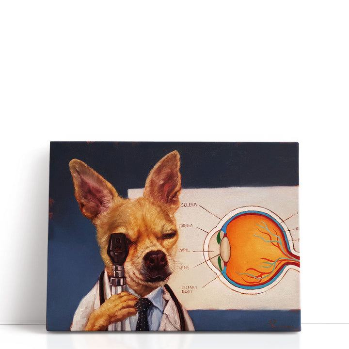 Seeing Eye Dog - Canvas Print Wall Art