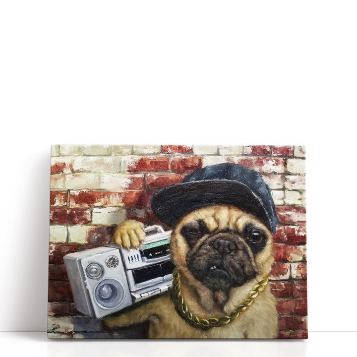 Who Let The Dogs Out - Canvas Print Wall Art