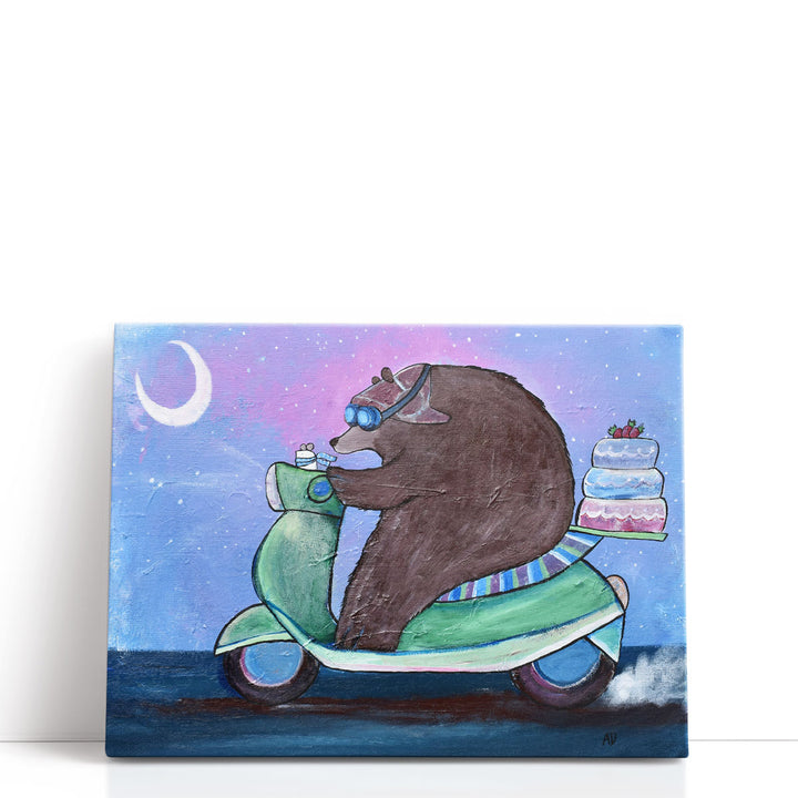 Cake Caper - Canvas Print Wall Art