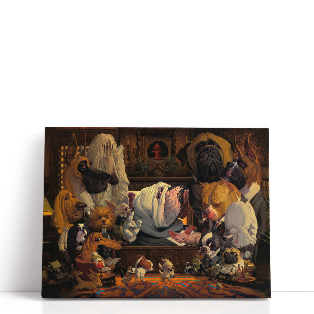 DogFather - Canvas Print Wall Art