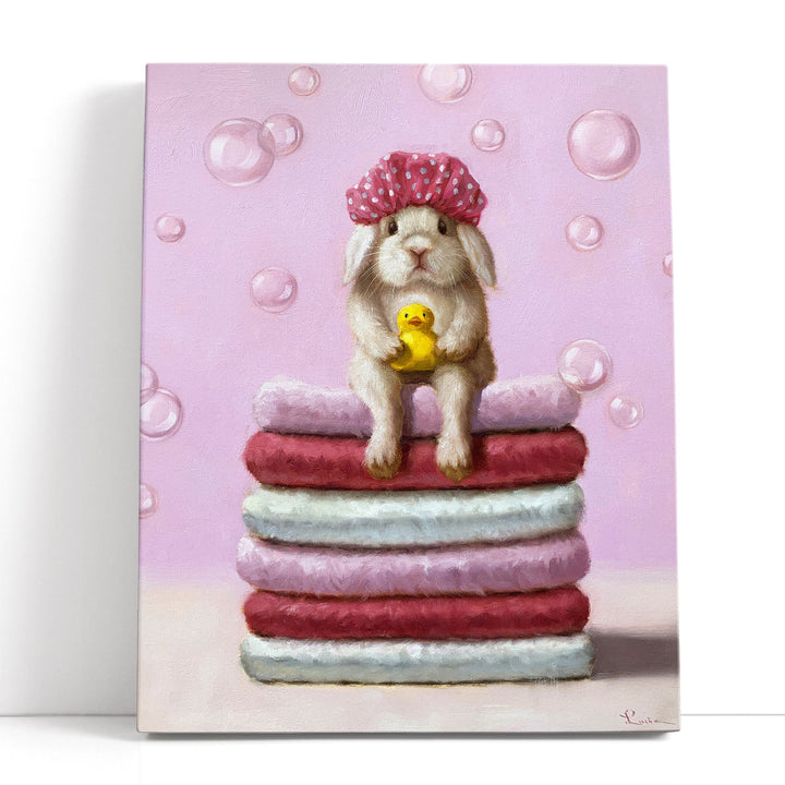 Bath Day - Canvas Print Wall Art