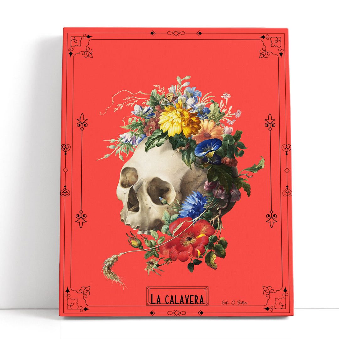 La Calavera - Canvas Print Wall Art