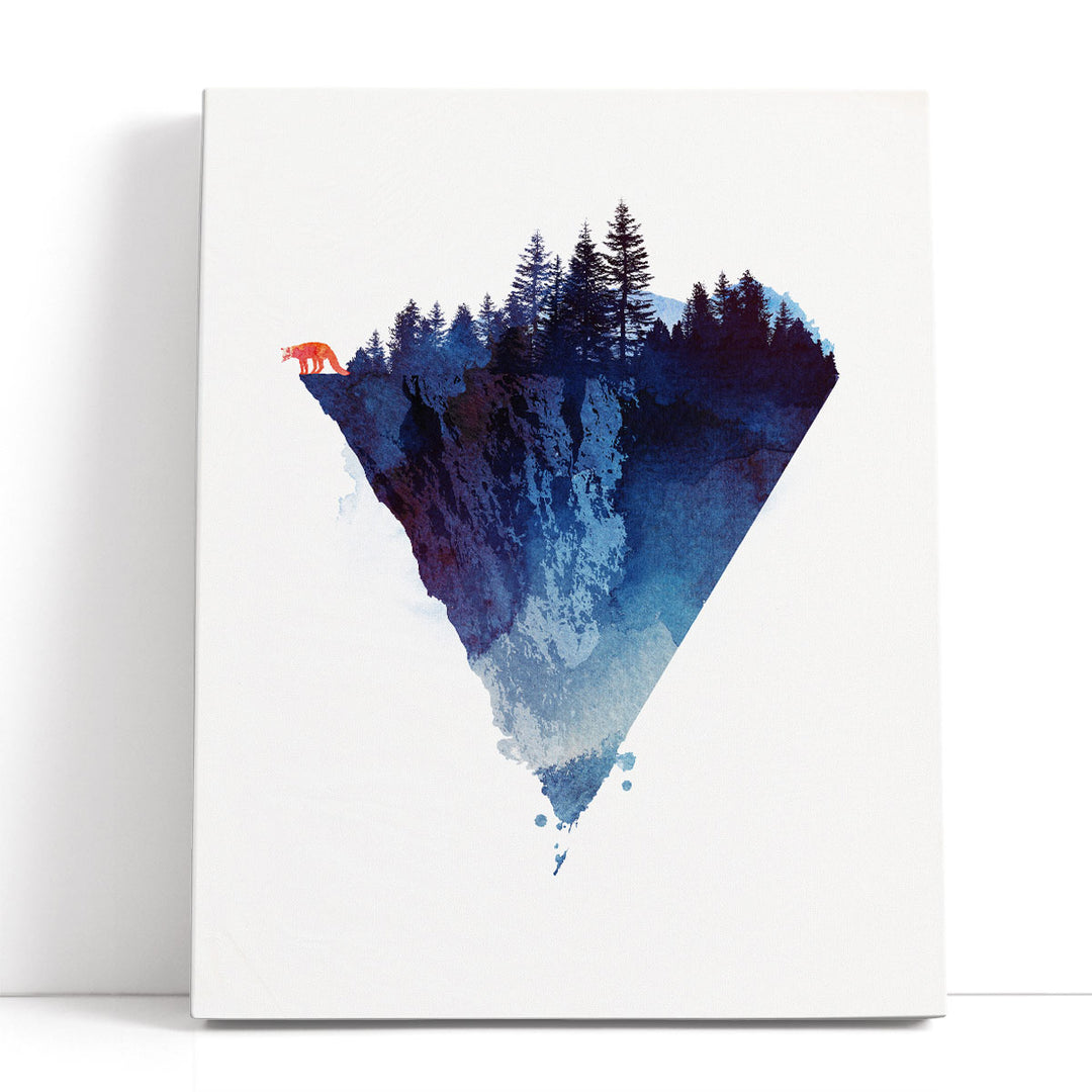 Near To The Edge - Canvas Print Wall Art