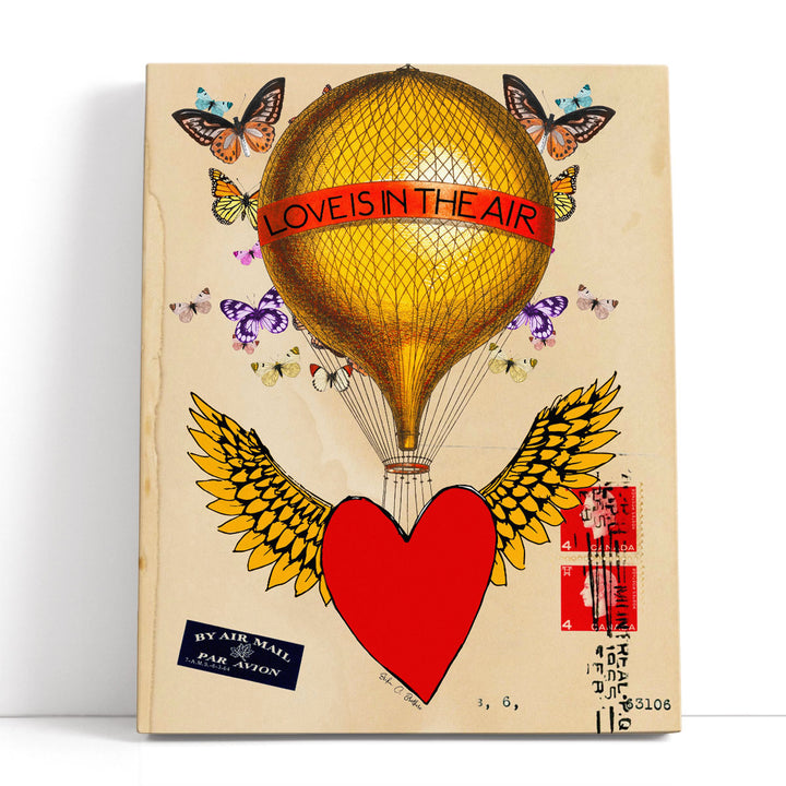 Love Is in The Air - Canvas Print Wall Art