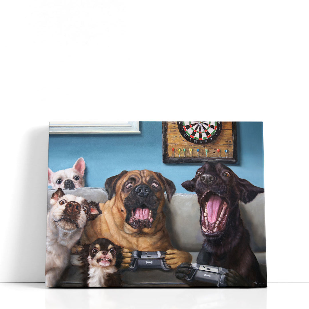 Gamers - Canvas Print Wall Art